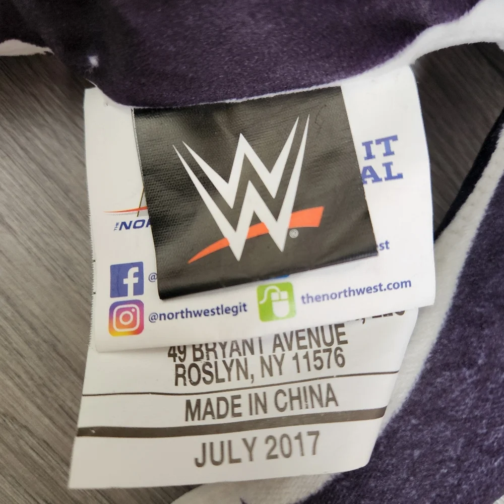 Northwest WWE Roman Reigns Cloud Pillow Plush Pal - Picture 7 of 10